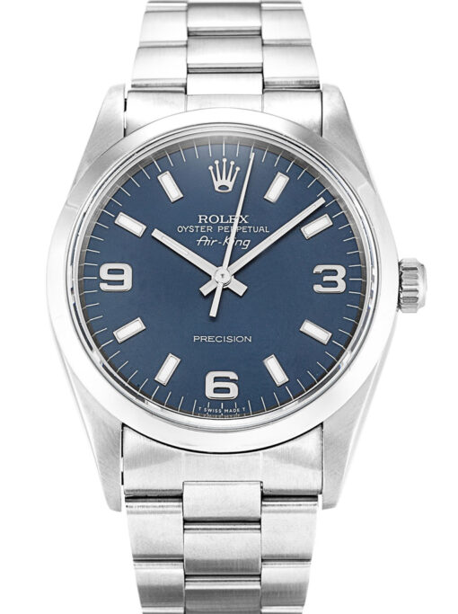 10-3 Rolex Air-King 34mm Blue Dial 14000 Super Clone