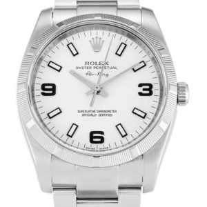 Rolex Air-King 34mm White Dial 114210 Super Clone