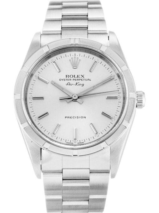 16-1 Rolex Air-King 34mm Silver Dial 14010M Super Clone