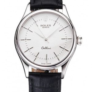 Rolex Cellini 38mm White Dial REP016805 Super Clone