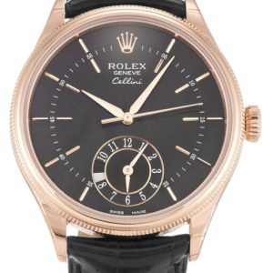 Rolex Cellini 39mm Black Dial 50525 Super Clone