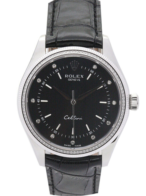 30-2 Rolex Cellini 39.5mm Black Dial 5310 Super Clone
