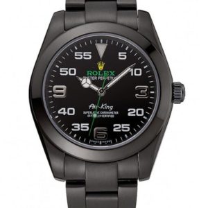 Rolex Air-King 38mm Black Dial 1454019 Super Clone