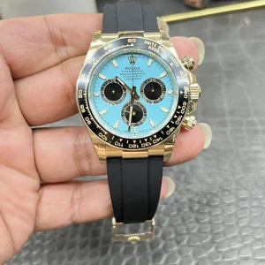 Daytona 126518 ARF 1:1 Best Edition Tiffany Blue Dial on Oysterflex Strap DD4131 V2 (Weighted)