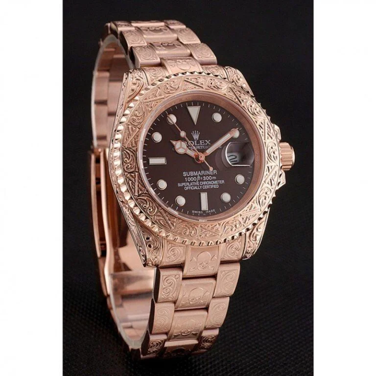 11z12jbnh42-768x768-1 Rolex Submariner 41mm Brown Dial 1454087 Super Clone - Image 4