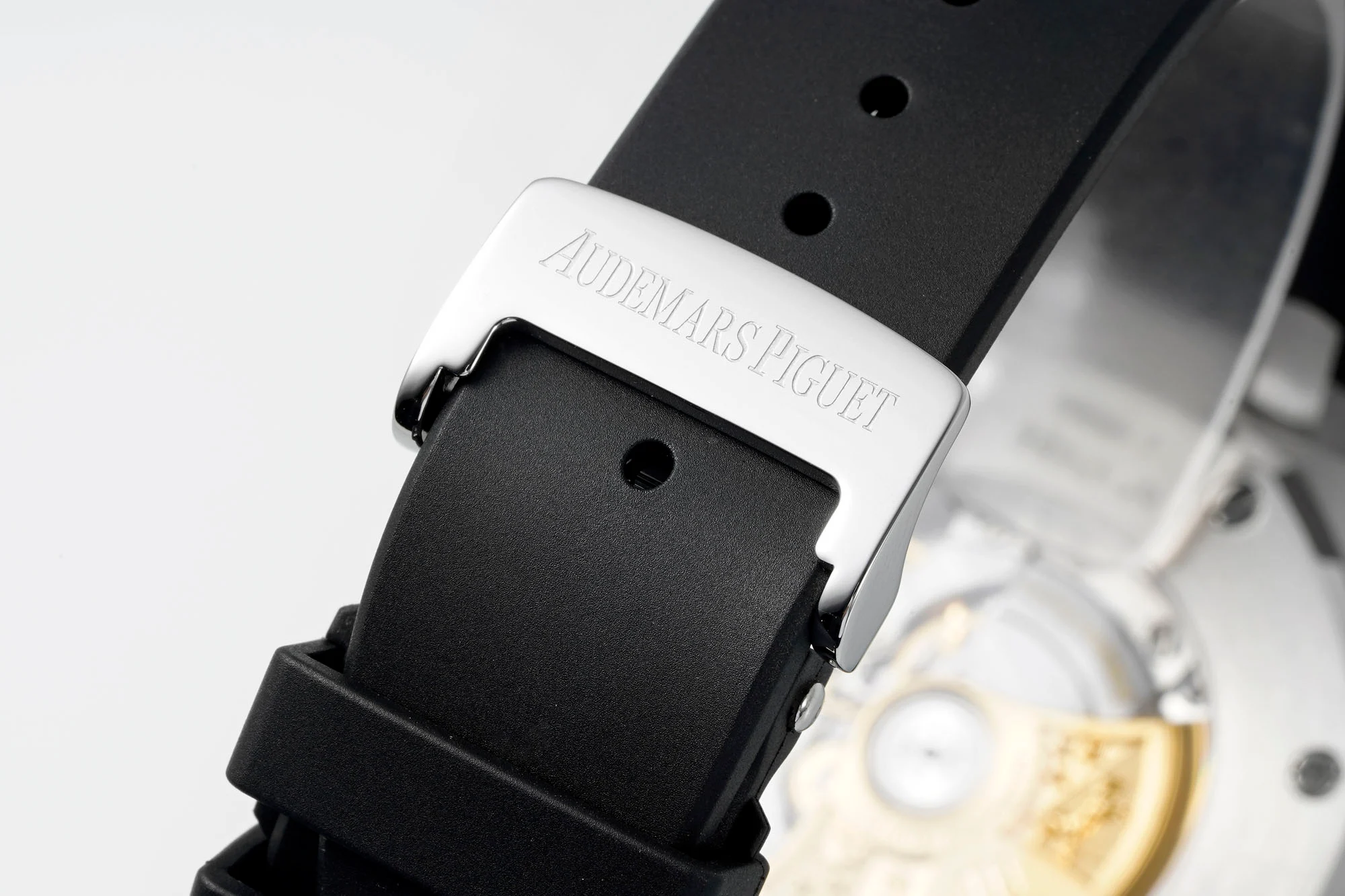 13376055065814540 Royal Oak 15400 1:1 Best Edition SS/RU White Textured Dial APSF SA3120 Super Clone - Image 7