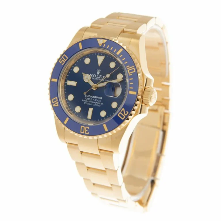 19372-768x768-1 Rolex Submariner 40mm Blue Dial 116618LB Super Clone - Image 4
