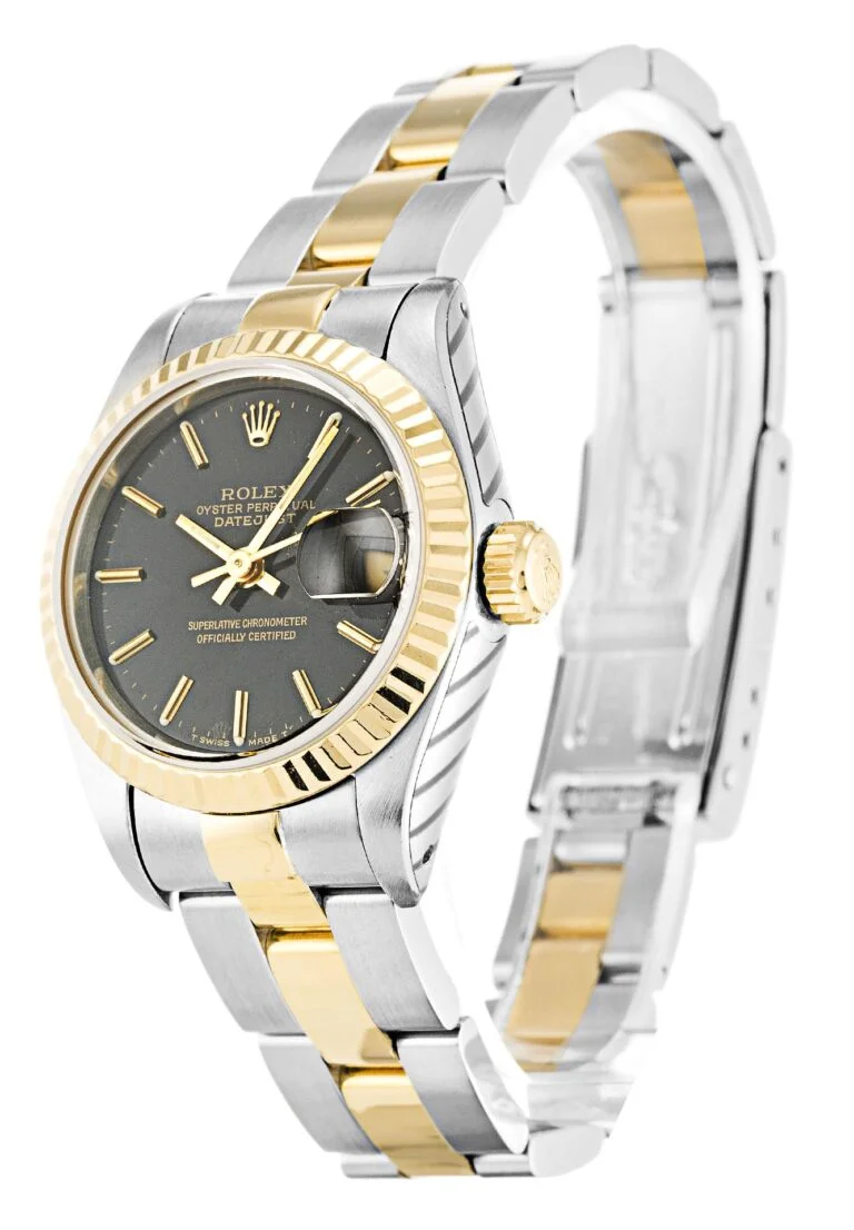 1_1-118-768x1106-1 Rolex Lady-Datejust 26mm Black Dial 69173 Super Clone - Image 3