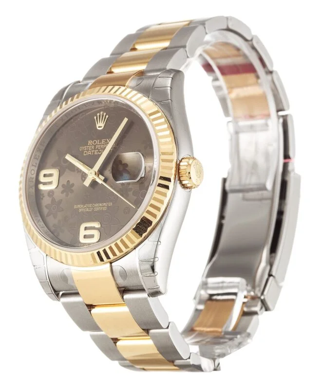 1_1-119-659x800-1 Rolex Datejust 36mm Floral Dial 116233 Super Clone - Image 3