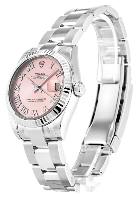 1_1-124-566x800-1 Rolex Lady-Datejust 31mm Pink Dial 178274 Super Clone - Image 5
