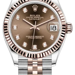 Rolex Datejust 31mm Rose Gold & Stainless Steel Super Clone