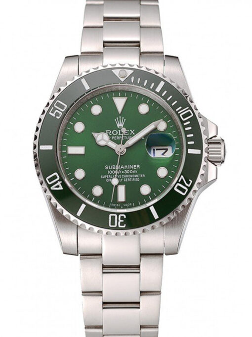 46-2 Rolex Submariner 41mm Green Dial 1454069 Super Clone - Image 2
