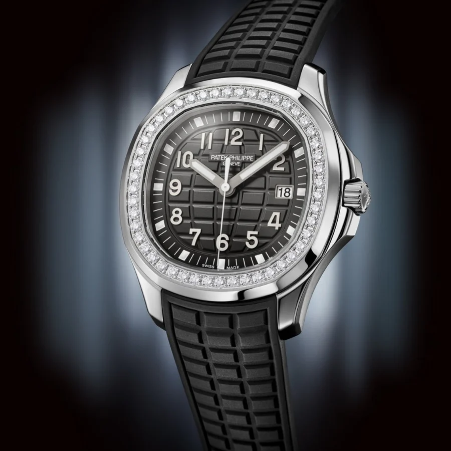 4932014_3_900x Aquanaut 5068 SS PPF 1:1 Best Edition Black Textured Dial on Black Rubber Strap 324CS - Image 3