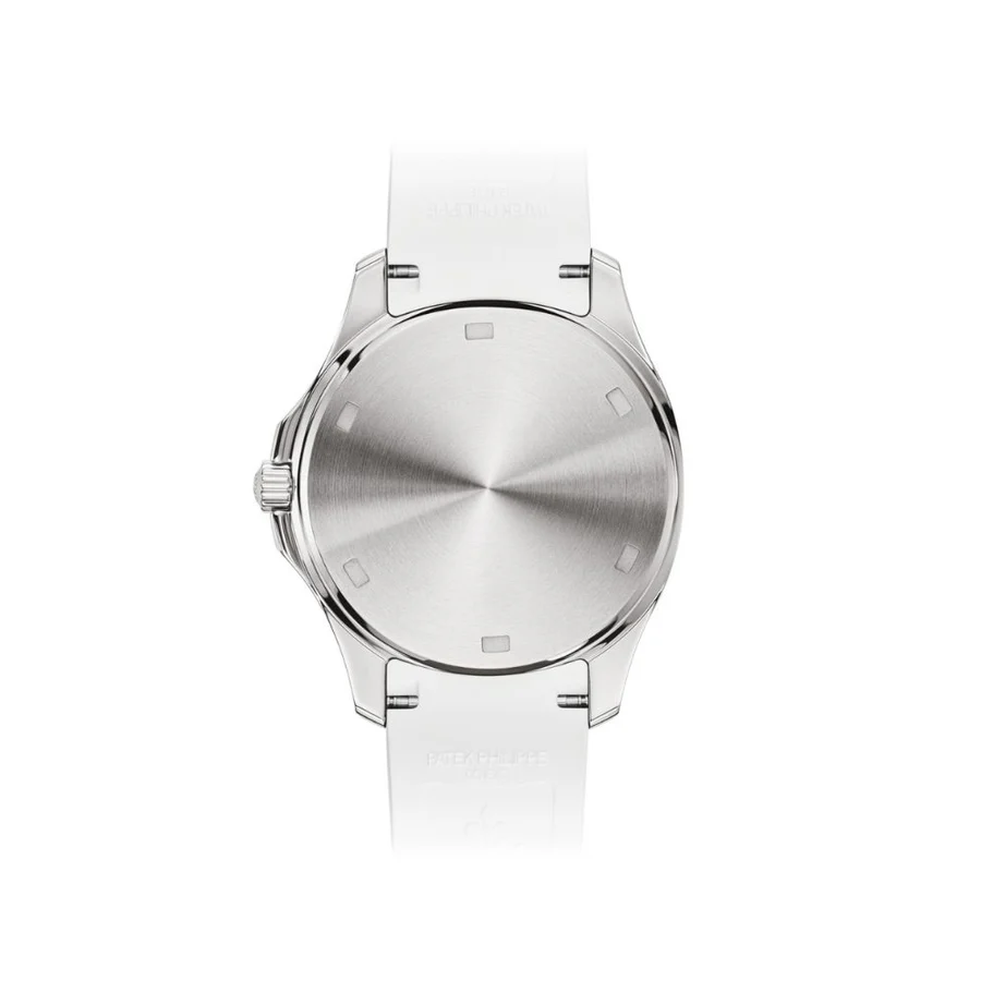 4932018_1_900x Aquanaut 5068 SS PPF 1:1 Best Edition White Textured Dial on White Rubber Strap 324CS - Image 4