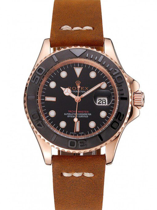 56-3 Rolex Yacht-Master 41mm Black Dial 1453861