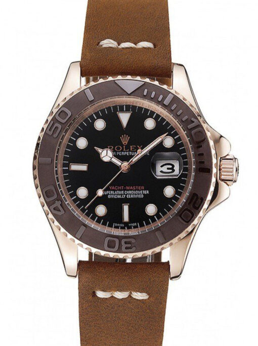 57-3 Rolex Yacht-Master 41mm Black Dial 1453860