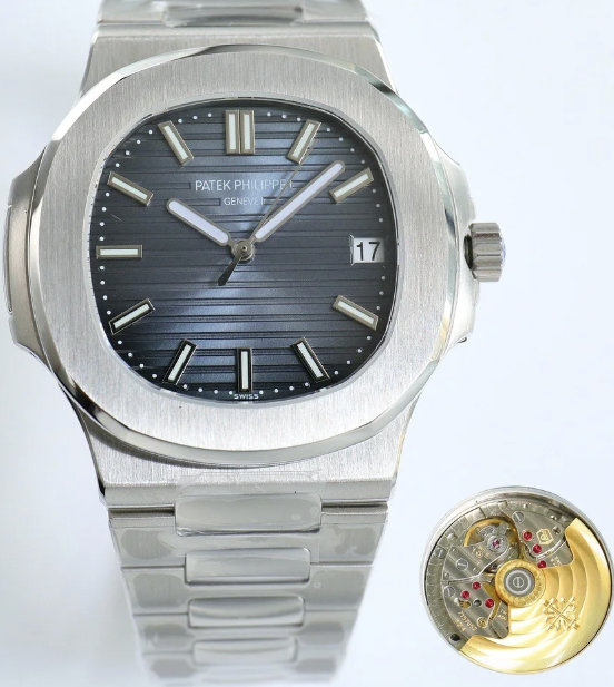 5711-nautilus 5711 Men's Patek Philippe 40mm with Blue Dial