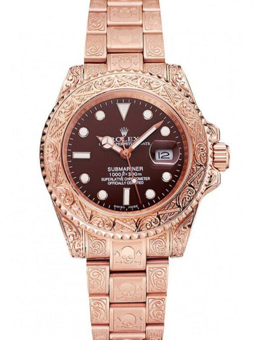 62-2 Rolex Submariner 41mm Brown Dial 1454087 Super Clone