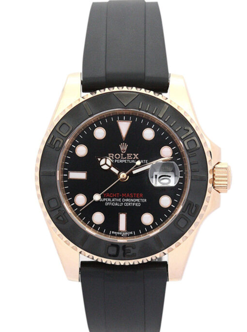 62-3 Rolex Yacht-Master 40mm Black Dial 169622 - Image 2