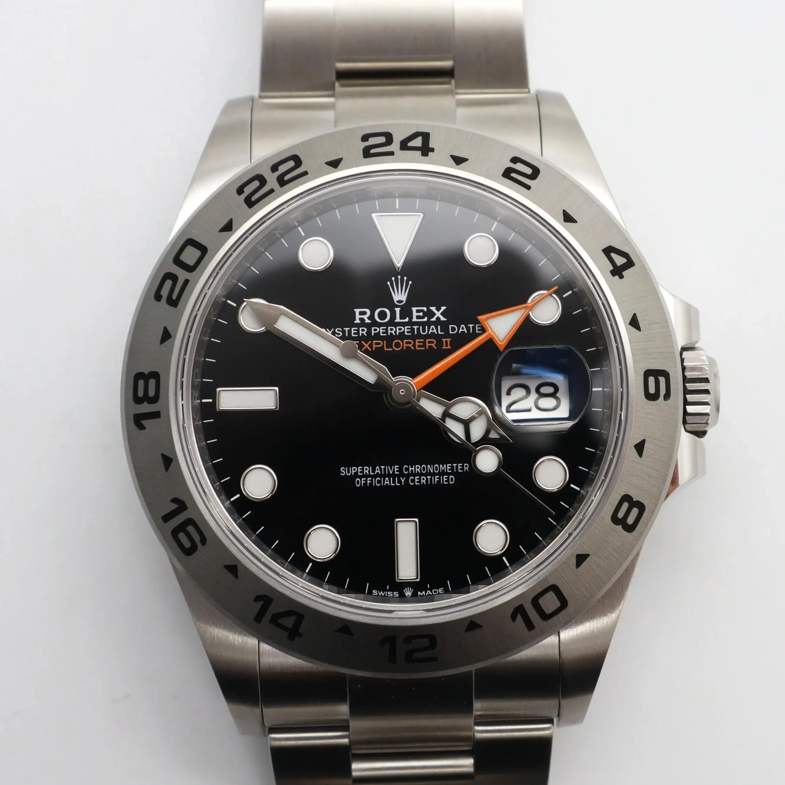 65b418d76e6debc2c01ae182_master Rolex Explorer II 226570 42mm Watch with Black Dial ¨C Clean Factory - Image 3