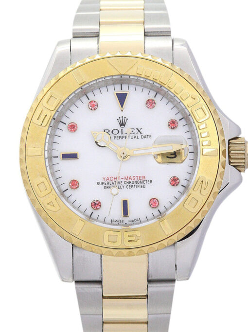 70-3 Rolex Yacht-Master 40mm White Dial 16623 - Image 2