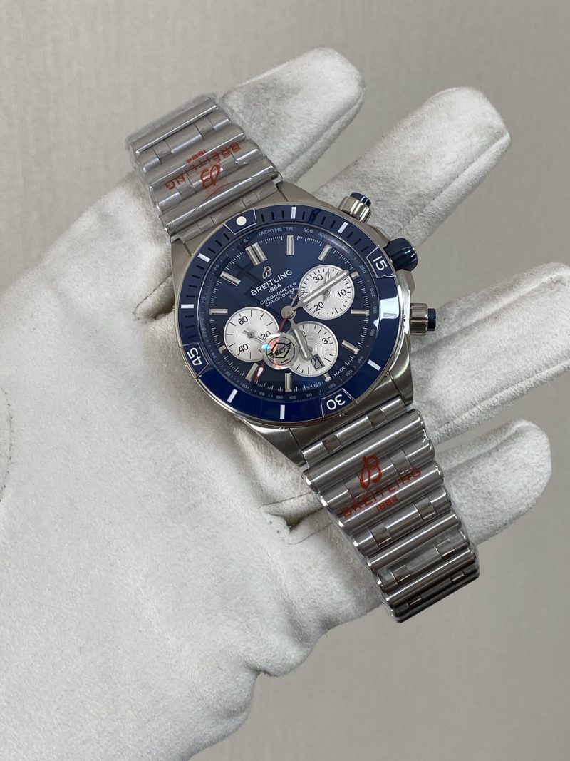Breitling-Super-Chronomat-B01-AB0136161C1A1-Blue-Dial-Best-Replica-BLF-2-scaled-e1774076598851-800x1067 Breitling Super Chronomat B01 AB0136161C1A1 Blue Dial Best Replica BLF 44mm - Image 2