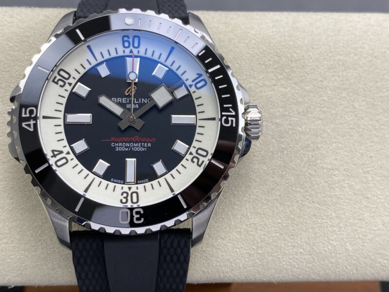 Breitling-Superocean-A17378211B1S1-Black-Dial-Rubber-Strap-5-800x600 Breitling Superocean A17378211B1S1 Black Dial Rubber Strap 1:1 Best Replica 46mm - Image 5
