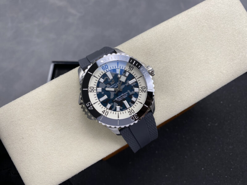 Breitling-Superocean-Super-Diver-46MM-Camo-Blue-Dial-Rubber-Strap-1-800x600 Breitling Superocean Super Diver E10379351B1S1 Camo Blue Dial Rubber Strap 1:1 Best Replica 46mm
