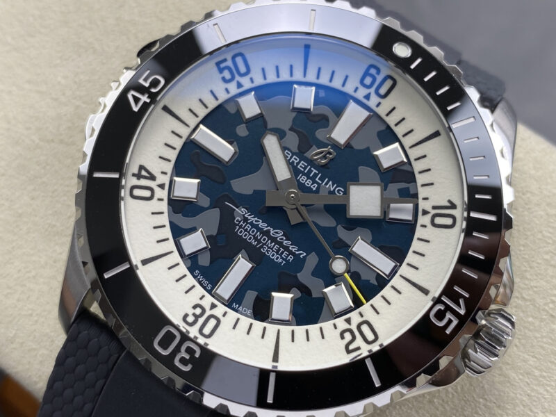 Breitling-Superocean-Super-Diver-46MM-Camo-Blue-Dial-Rubber-Strap-4-800x600 Breitling Superocean Super Diver E10379351B1S1 Camo Blue Dial Rubber Strap 1:1 Best Replica 46mm - Image 4