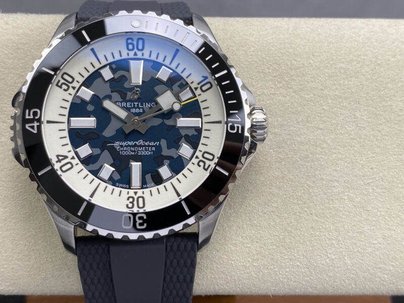 Breitling-Superocean-Super-Diver-46MM-Camo-Blue-Dial-Rubber-Strap-5-800x600 Breitling Superocean Super Diver E10379351B1S1 Camo Blue Dial Rubber Strap 1:1 Best Replica 46mm - Image 5