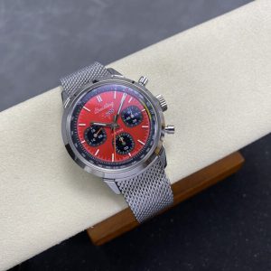 Breitling Top Time B01 Chevrolet Corvette AB01761A1K1A1 Red Dial Metal Bracelet Best Replica BLS 41mm