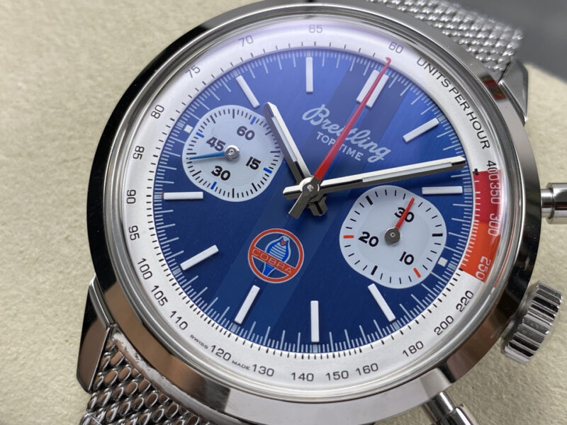 Breitling-Top-Time-B01-Shelby-Cobra-AB01763A1C1A1-Blue-Dial-Metal-Bracelet-4-800x600 Breitling Top Time B01 Shelby Cobra AB01763A1C1A1 Blue Dial Metal Bracelet Best Replica BLS 41mm - Image 4