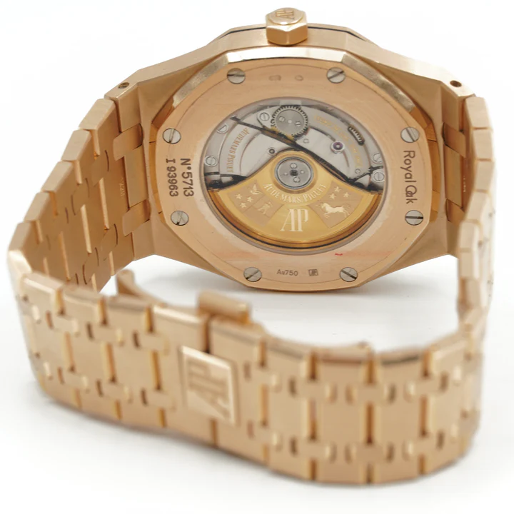 DSC08930_720x Audemars Piguet Royal Oak 41mm 15510 RG DDF 1:1 Best Edition Black Textured Dial Super Clone - Image 6