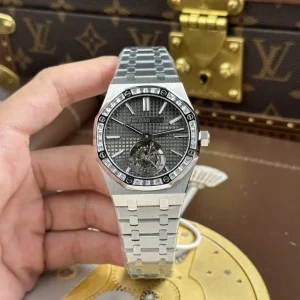 Audemars Piguet Royal Oak Selfwinding Flying Tourbillon 26730BC Gray Dial 41mm Super Clone