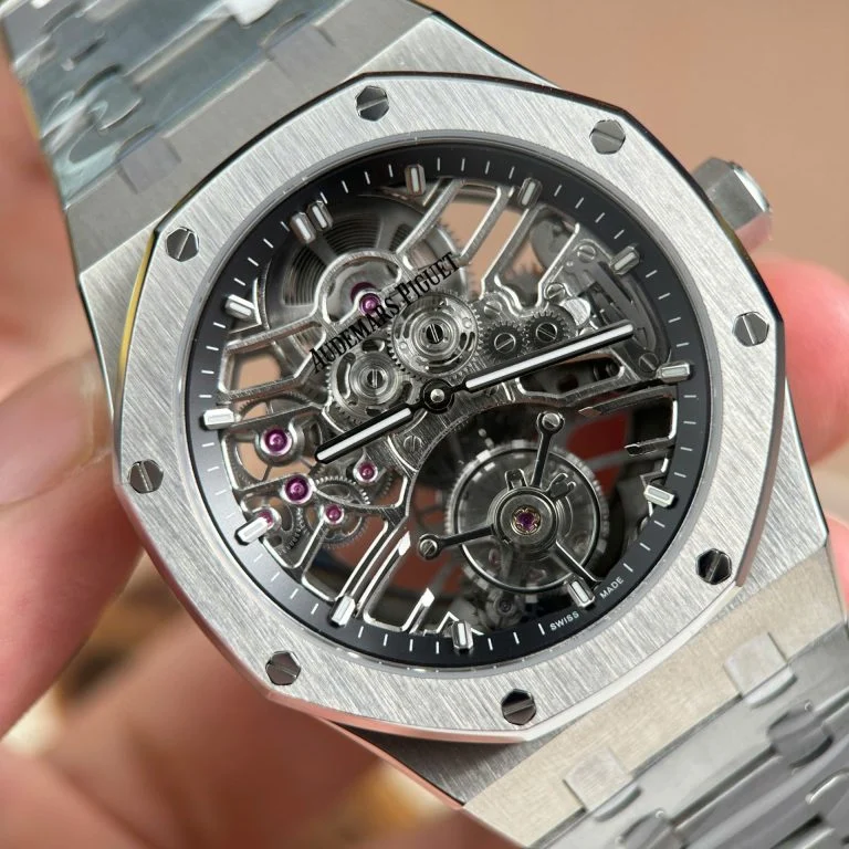 Dong-Ho-Audemars-Piguet-Replica-11-Royal-Oak-Tourbillon-26735-Mat-Skeleton-41mm-13-1-768x768-1 Audemars Piguet Royal Oak Tourbillon 26735 Skeleton Dial Metal Wire 41mm - Image 4