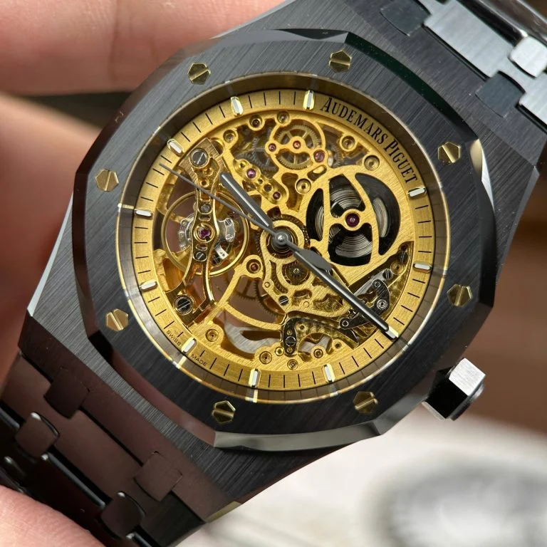 Dong-Ho-Audemars-Piguet-Royal-Oak-15416-Replica-11-Mat-Lo-Co-Vo-Gom-Den-Nha-May-THB-41mm-11-768x768-1 Audemars Piguet Royal Oak 15416 Skeleton Dial Black Ceramic THB Factory 41mm - Image 6