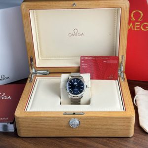 Omega Seamaster Aqua Terra Co-Axial Master Chronometer 220.10.41.21.03.004 Blue Dial Best Replica 41mm