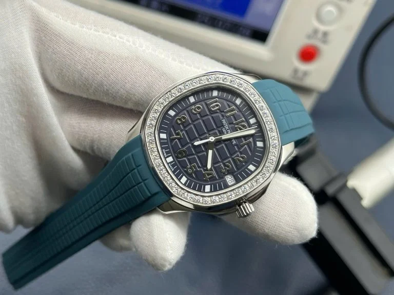Dong-Ho-Patek-Philippe-Aquanaut-5268G-Dinh-Da-May-Co-Thuy-Sy-Xuong-PPF-388mm-6-768x576-1 Patek Philippe Aquanaut 5268G Imitation Watches Charcoal Blue Dial Rubber Strap PPF Factory 38.8mm - Image 7
