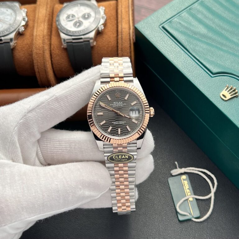 Dong-Ho-Rolex-DateJust-126331-Mat-So-Xam-Nep-Gap-Clean-41mm-1-768x768-1 Rolex DateJust 126331 Demi Grey Dial Clean Factory 41mm - Image 2
