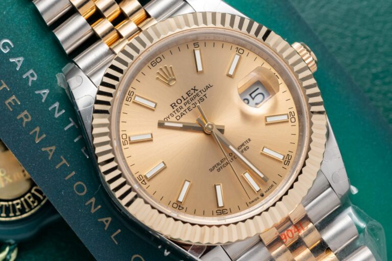 Dong-Ho-Rolex-DateJust-Boc-Vang-Mat-Vang-Champagne-GM-Factory-41mm-1-768x512-1 Rolex DateJust Jubilee Strap Gold Wrapped GM Factory 41mm - Image 3