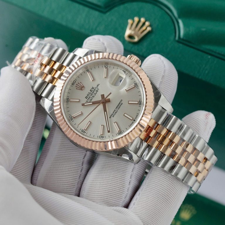 Dong-Ho-Rolex-DateJust-Che-Tac-Boc-Vang-That-Coc-So-Da-Quang-GM-Factory-41mm-4-768x768-1 Rolex DateJust Gold Wrapped Jubilee Strap GM Factory 41mm - Image 5