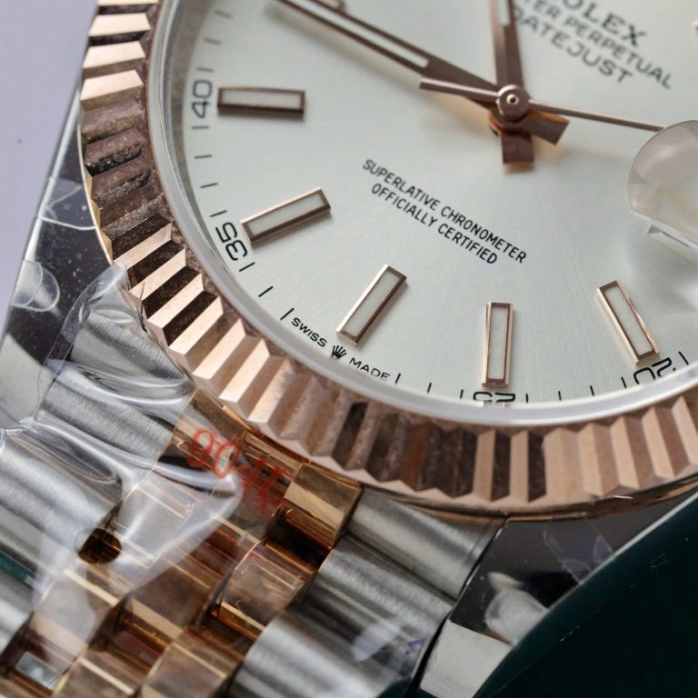 Dong-Ho-Rolex-DateJust-Che-Tac-Boc-Vang-That-Coc-So-Da-Quang-GM-Factory-41mm-8-768x768-1 Rolex DateJust Gold Wrapped Jubilee Strap GM Factory 41mm - Image 7