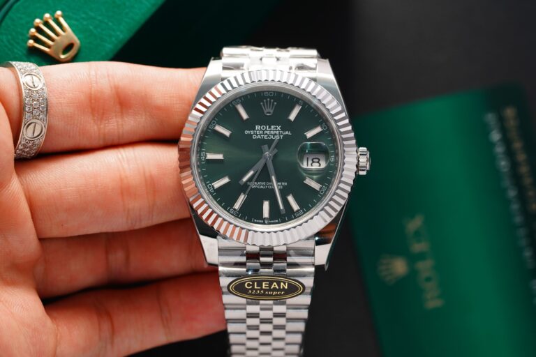 Dong-Ho-Rolex-Datejust-126334-Rep-11-Mat-Xanh-La-Clean-41mm-1-768x512-1 Rolex DateJust 126334 Green Dial Clean Factory 41mm - Image 2