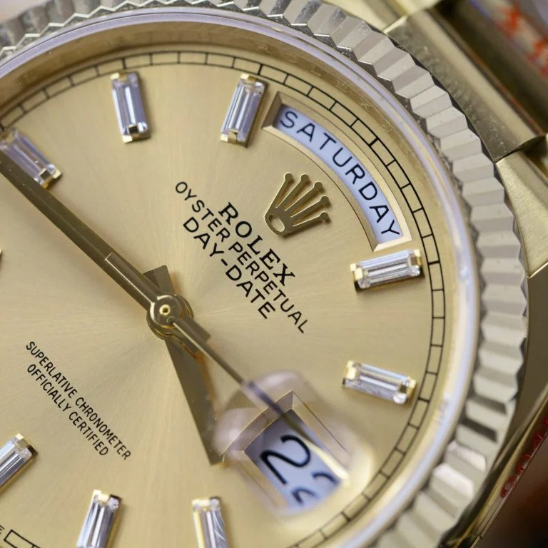 Dong-Ho-Rolex-Day-Date-128238-Che-Tac-Mat-Vang-Champagne-Trong-Luong-158gram-QF-Factory-36mm-3-768x768-1 Rolex Day-Date 36mm Presidential Super Clone with Yellow Dial - Image 5