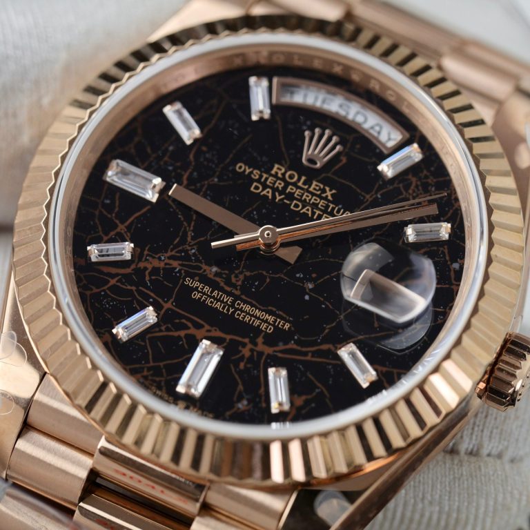 Dong-Ho-Rolex-Day-Date-228235-Nang-186-Grams-Mat-Nham-Thach-QF-Factory-40mm-1-768x768-1 Rolex Day-Date 228235 Lava Dial Weight 185 Grams QF Factory 40mm - Image 3