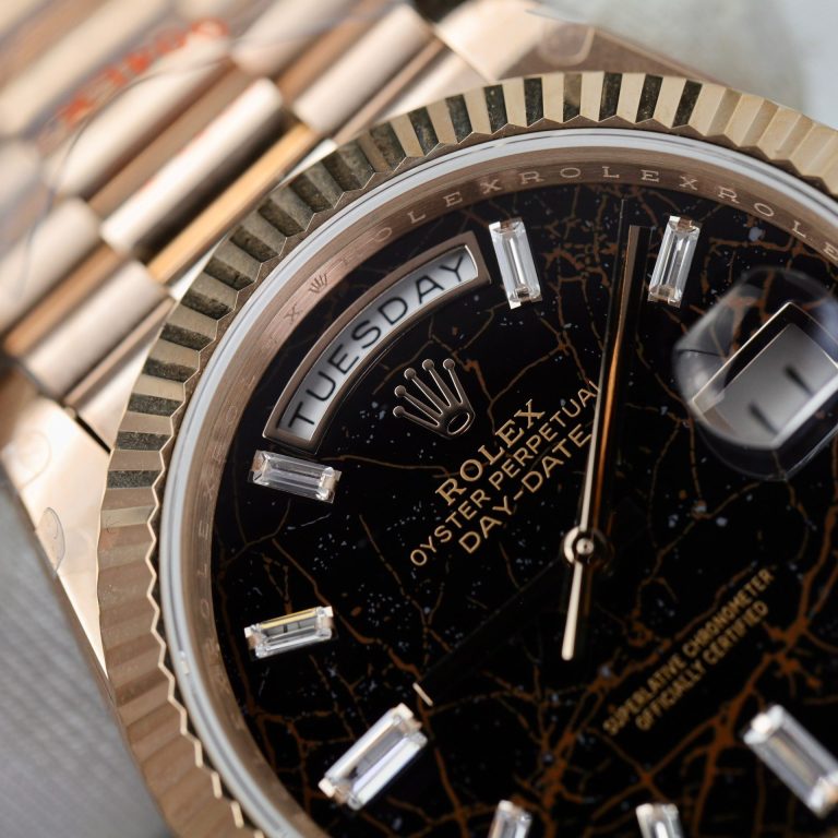 Dong-Ho-Rolex-Day-Date-228235-Nang-186-Grams-Mat-Nham-Thach-QF-Factory-40mm-8-768x768-1 Rolex Day-Date 228235 Lava Dial Weight 185 Grams QF Factory 40mm - Image 6