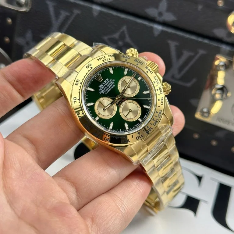 Dong-Ho-Rolex-Daytona-126508-Mat-Xanh-Green-Che-Tac-Ma-Vang-Xuong-THB-40mm-5-768x768-1 Daytona 126508 THBF 1:1 Best Edition (Weighted) - Image 5