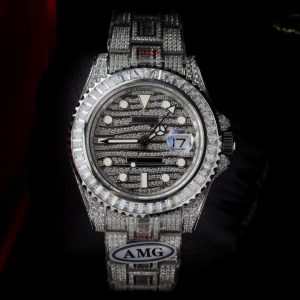 Rolex GMT Master II 40mm Custom Full CZ ¨C AMG Factory