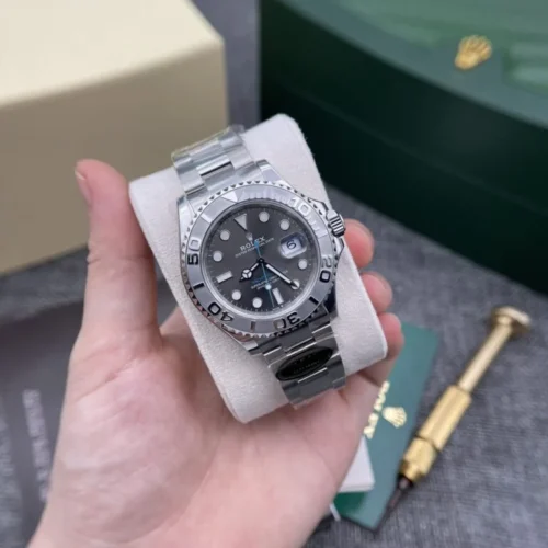Dong-Ho-Rolex-Yacht-Master-116622-Mat-So-Xam-Nha-May-Clean-40mm-5-768x768-1-500x500 Rolex Yacht-Master 126622 904L Steel CSF 1:1 Best Edition Gray Dial on SS Bracelet Super Clone - Image 4