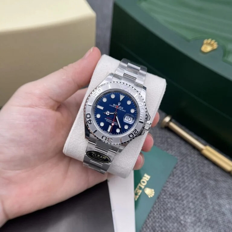 Dong-Ho-Rolex-Yacht-Master-116622-Mat-So-Xanh-Clean-Factory-40mm-2-768x768-1 Rolex Yacht-Master 126622 904L Steel CSF 1:1 Best Edition Blue Dial on SS Bracelet Super Clone - Image 9